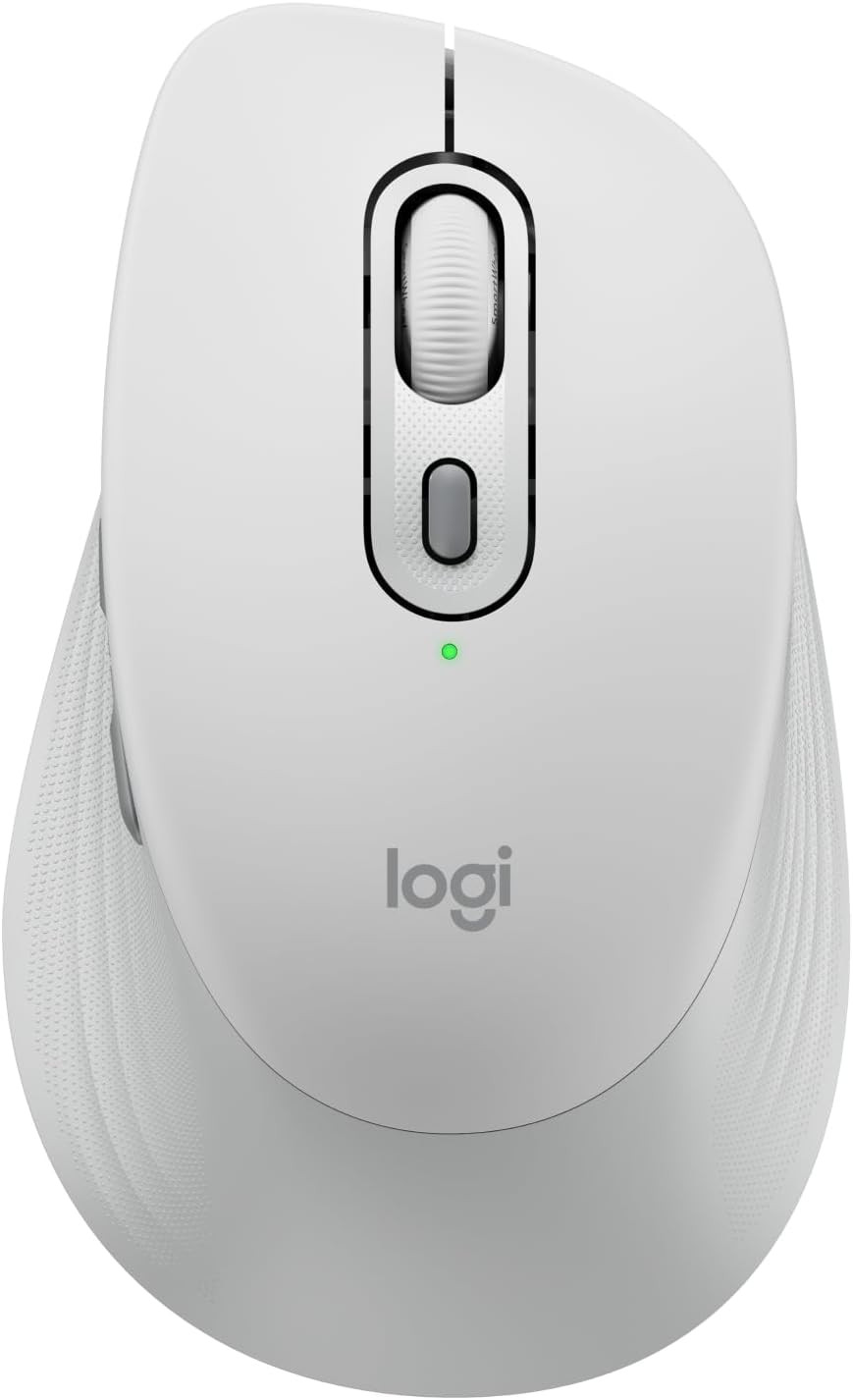 Logitech Signature Comfort M840 L Wireless Mouse Bluetooth - off White