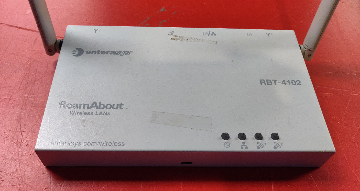 ⭐️⭐️⭐️⭐️⭐️ Enterasys RoamAbout Wireless LANs RBT-4102