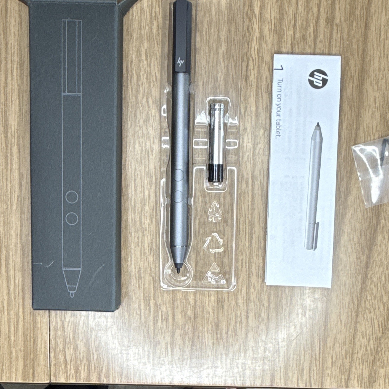 HP Stylus Active Pen Grey Battery Included P/N: 905512-002 Brand New