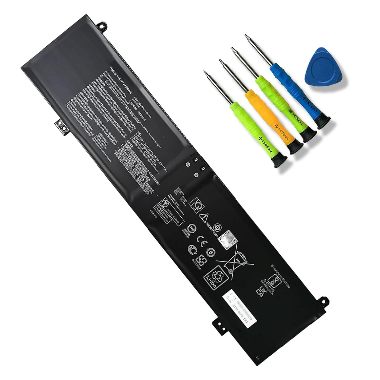 90Wh Battery Replacement for Asus ROG Strix G15 G17 G733 Zephyrus M16 5675mAh