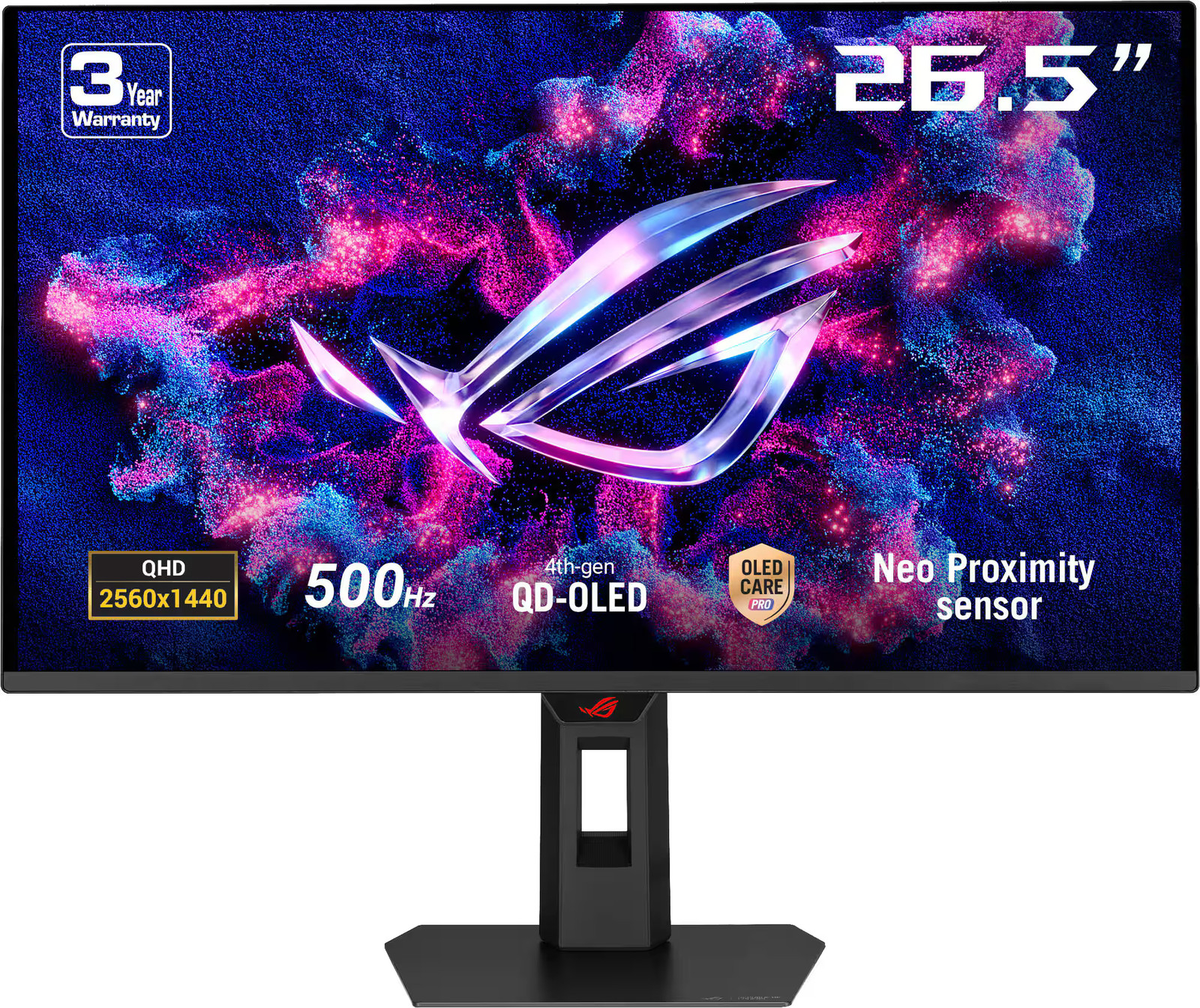 ASUS - ROG Strix 27" 2K OLED 500Hz 0.03ms Gaming Monitor with G-SYNC/FreeSync...