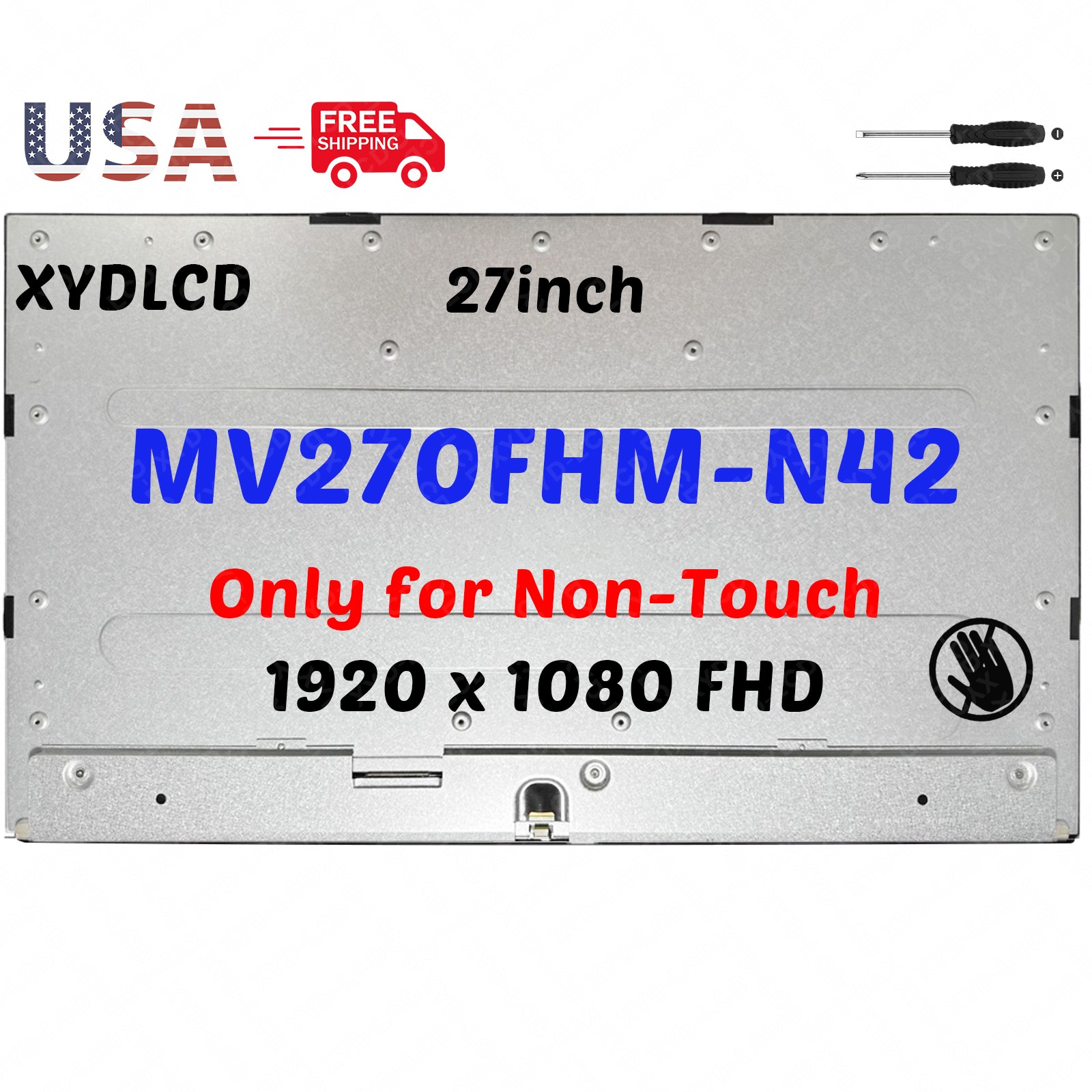 27in MV270FHM-N42 LCD Non-Touch Screen Display Replacement 30Pins 60Hz 1920x1080