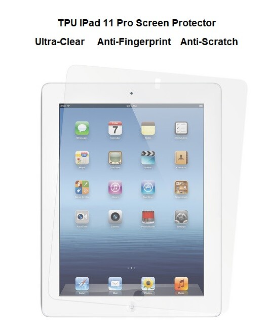 (3 Pack) Ultra-clear TPU IPad 11 Pro Screen Protector (not glass)
