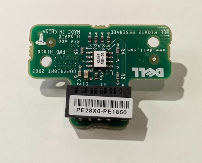 Dell PowerEdge Server RAID Controller Key- H1813/H1816 PE28X0-PE1850