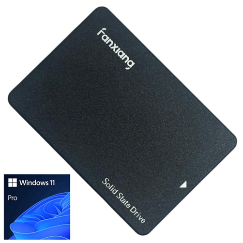 Fanxiang 1TB S101Q SATA 2.5" SSD with Windows 11 Pro for Dell HP IBM Lenovo ASUS