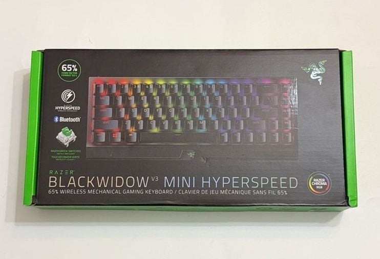 Razer BlackWidow V3 Mini HyperSpeed Wireless Mechanical Gaming Keyboard