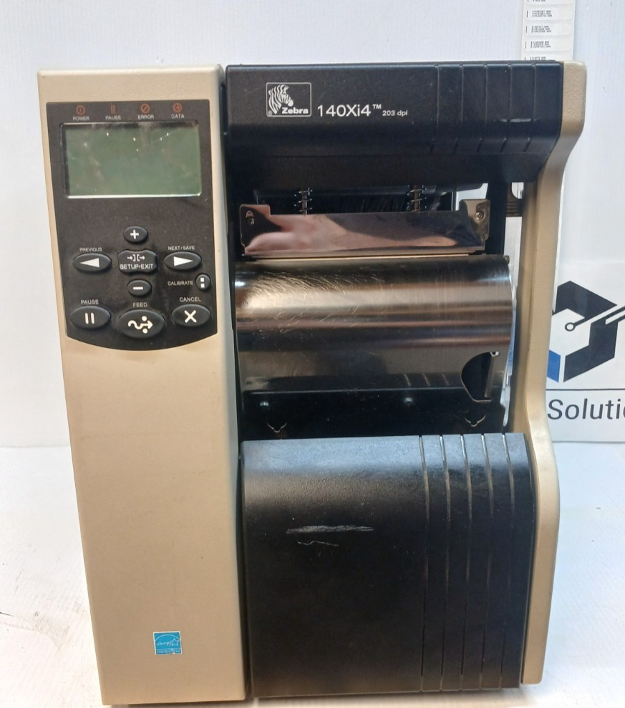 Zebra 140Xi4 203DPI Barcode Label Printer *TESTED WORKING* *READ*