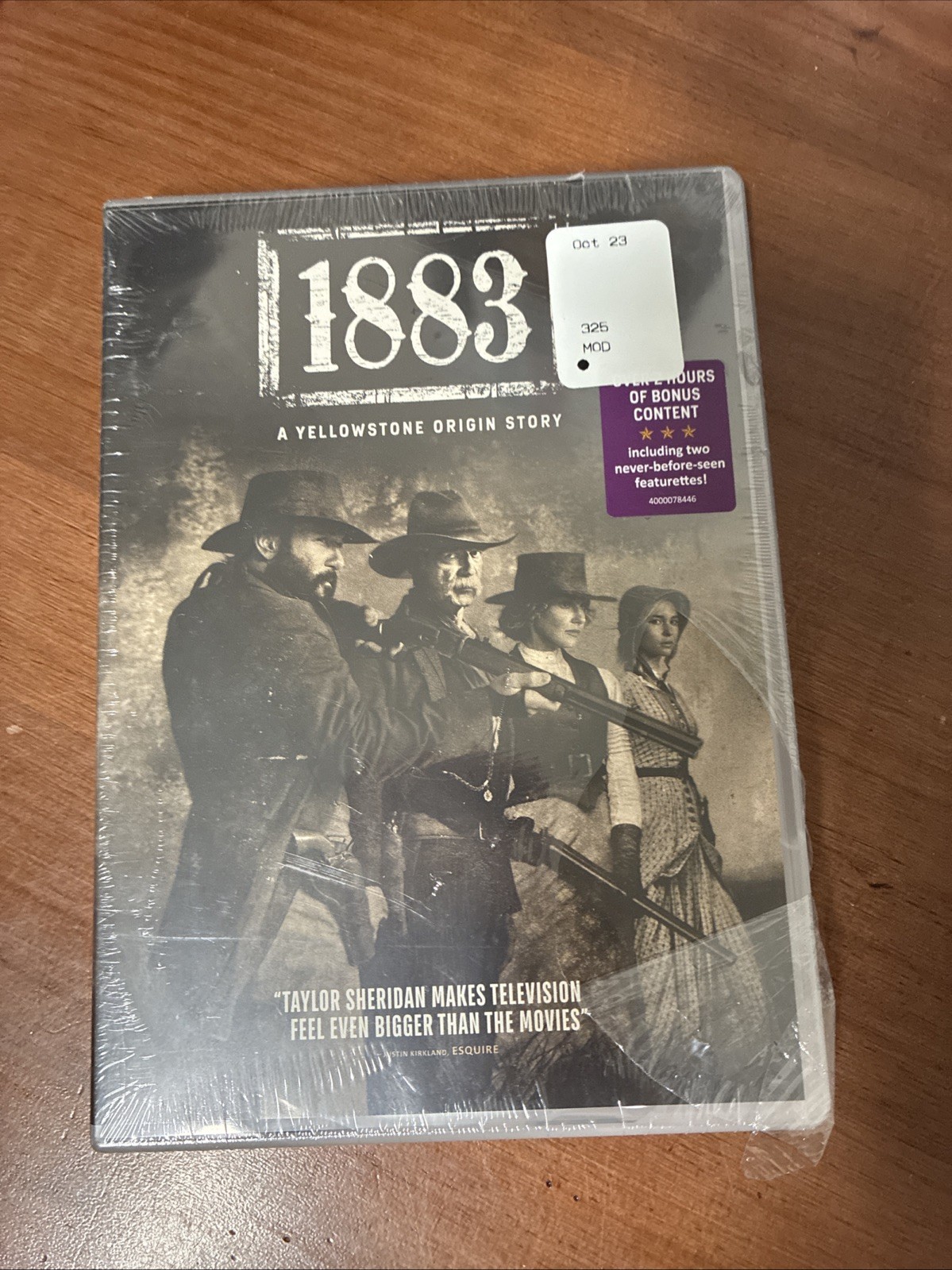 1883: A Yellowstone Origin Story (DVD, 2022, 4-Disc Set) New