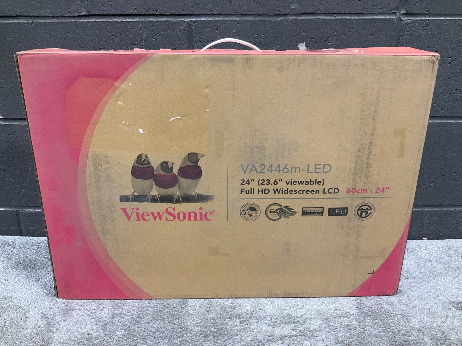 Viewsonic VA2446M 24" LED LCD Display VA2446M-LED ✅❤️️✅❤️️✅ 1080p OPEN BOX
