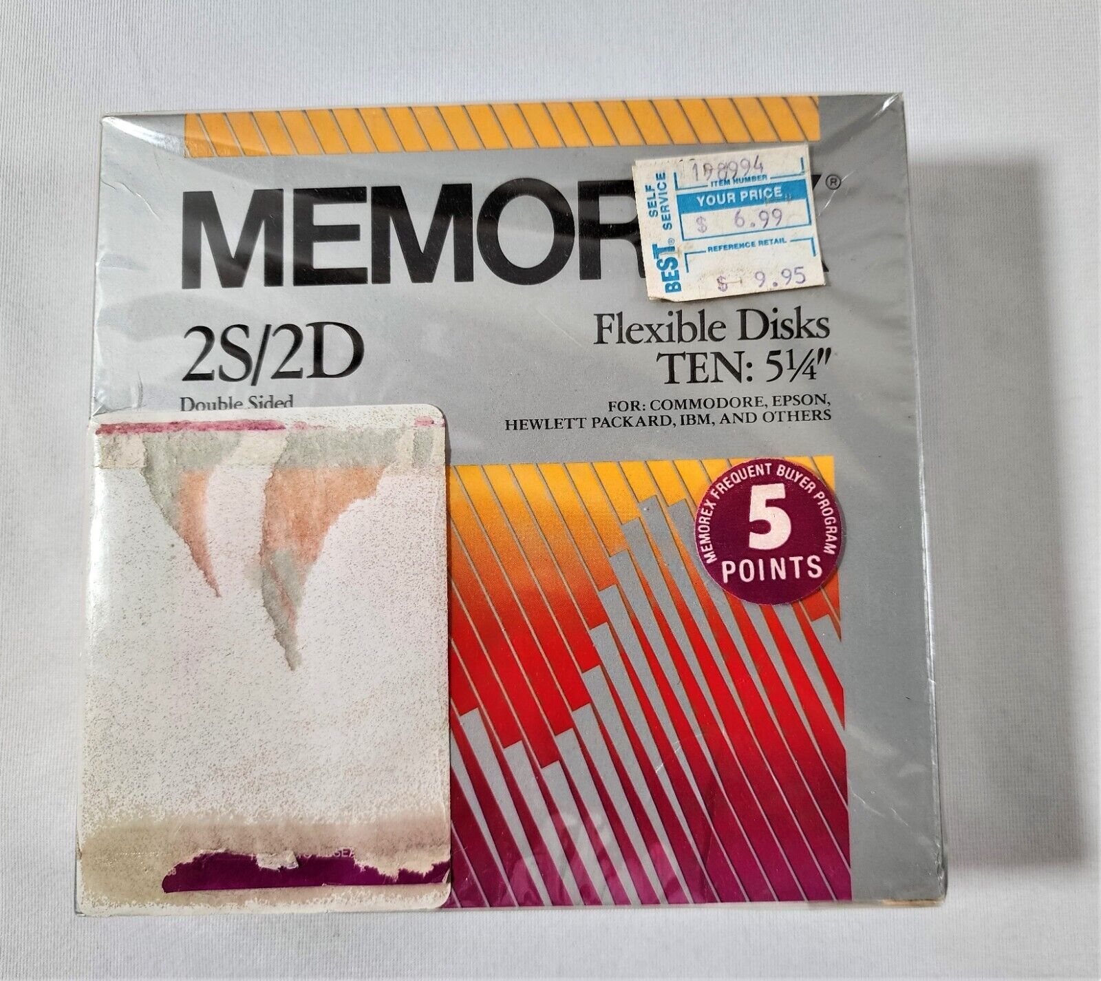 MEMOREX 2S/2D Flexible Floppy Disks 5-1/4\