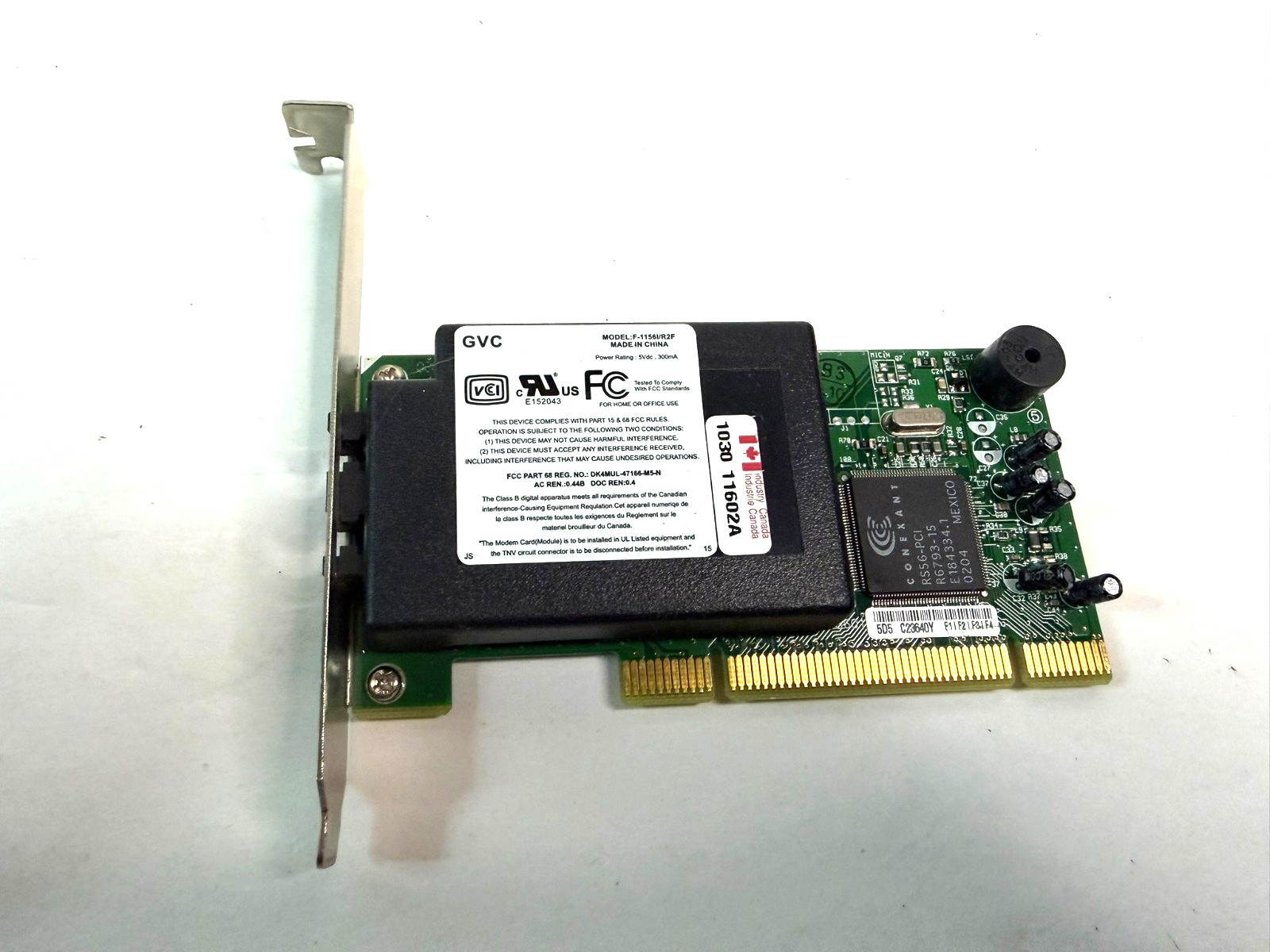 DELL 8F217 PCI MODEM ADAPTER GVC DIMENSION 8200