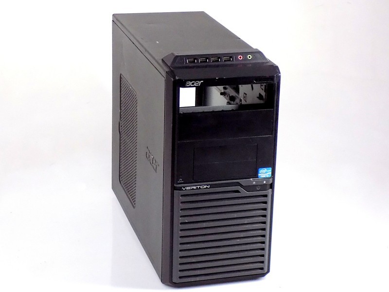 Acer Veriton M2611G Micro-ATX Mini Tower Retro Case with 2x 5.25, Black