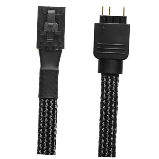 CRJ 4-Pin ARGB Lighting Adapter Cable - 6-inch (15cm) Premium 4-Pin to ARGB