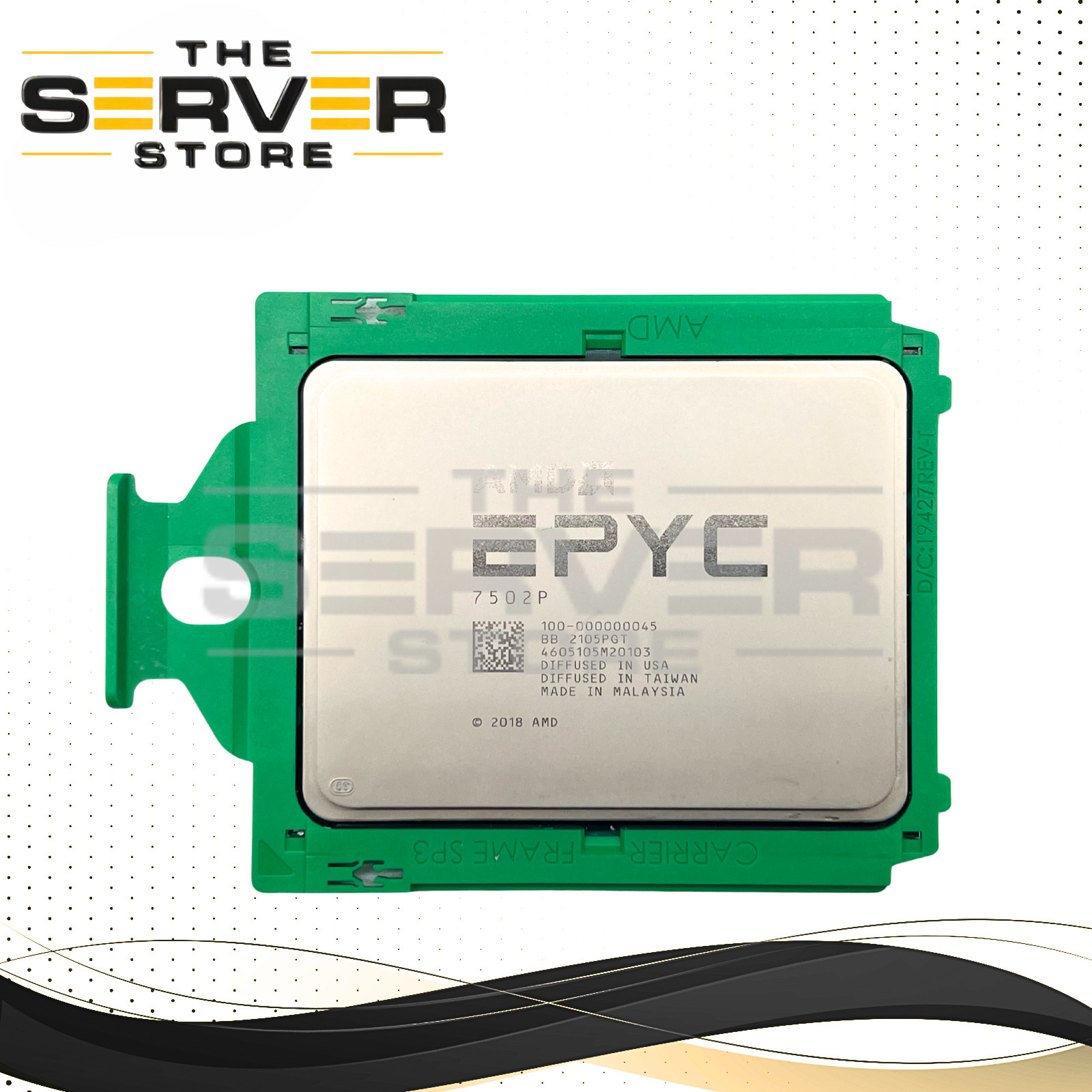 (UNLOCKED) AMD EPYC 7502P 2.5GHz 32 Core 128MB 180W SP3 CPU 100-000000045