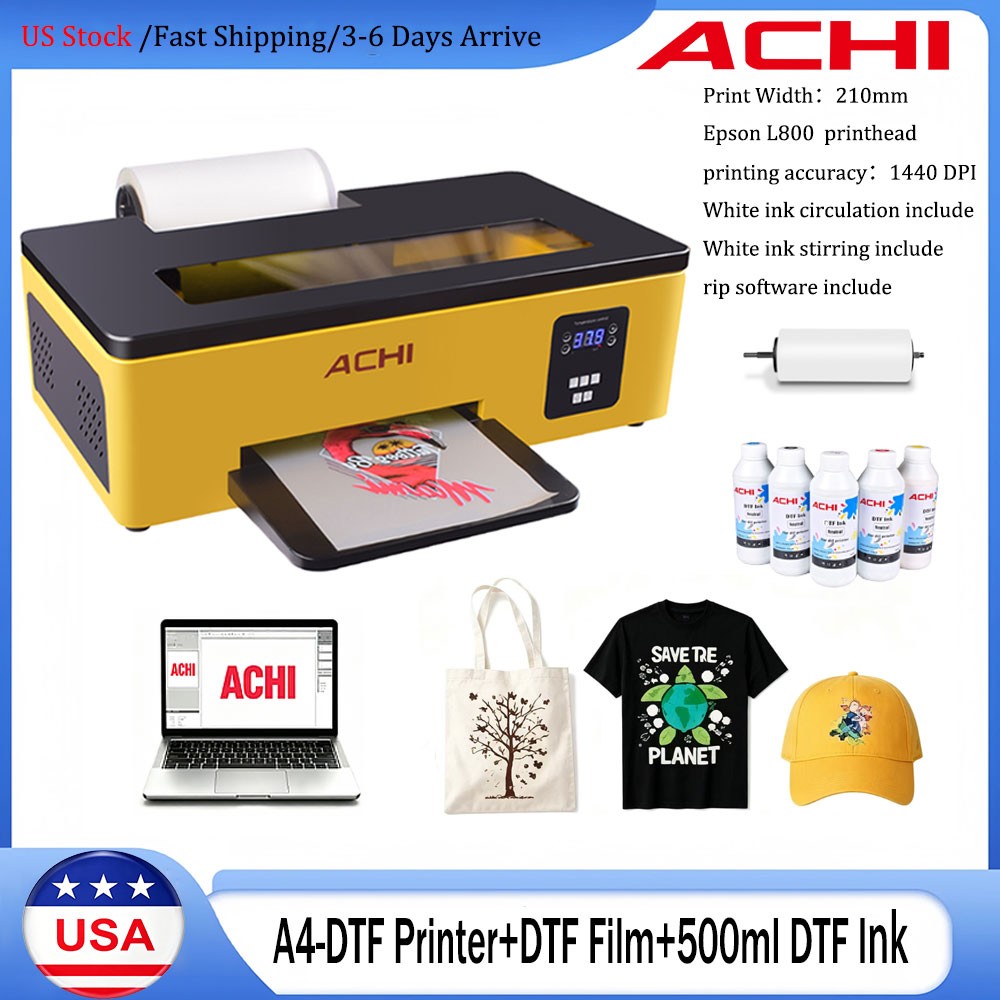 A4 DTF printer white ink hot stamping machine clothing/T-shirt printing machine