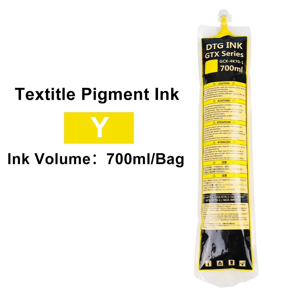 700ML/Bag Textile GTX White Ink Bag Chips For Brother GTX PRO GT DTG Printer