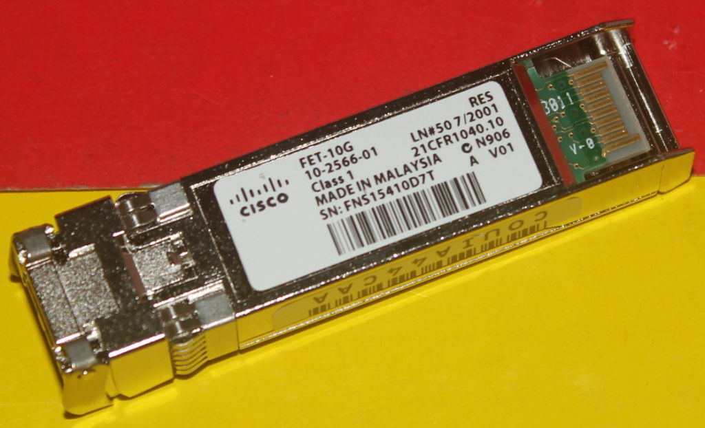 Cisco FET-10G 10G Fabric Extender SFP+ Transceiver Module 10-2566-01