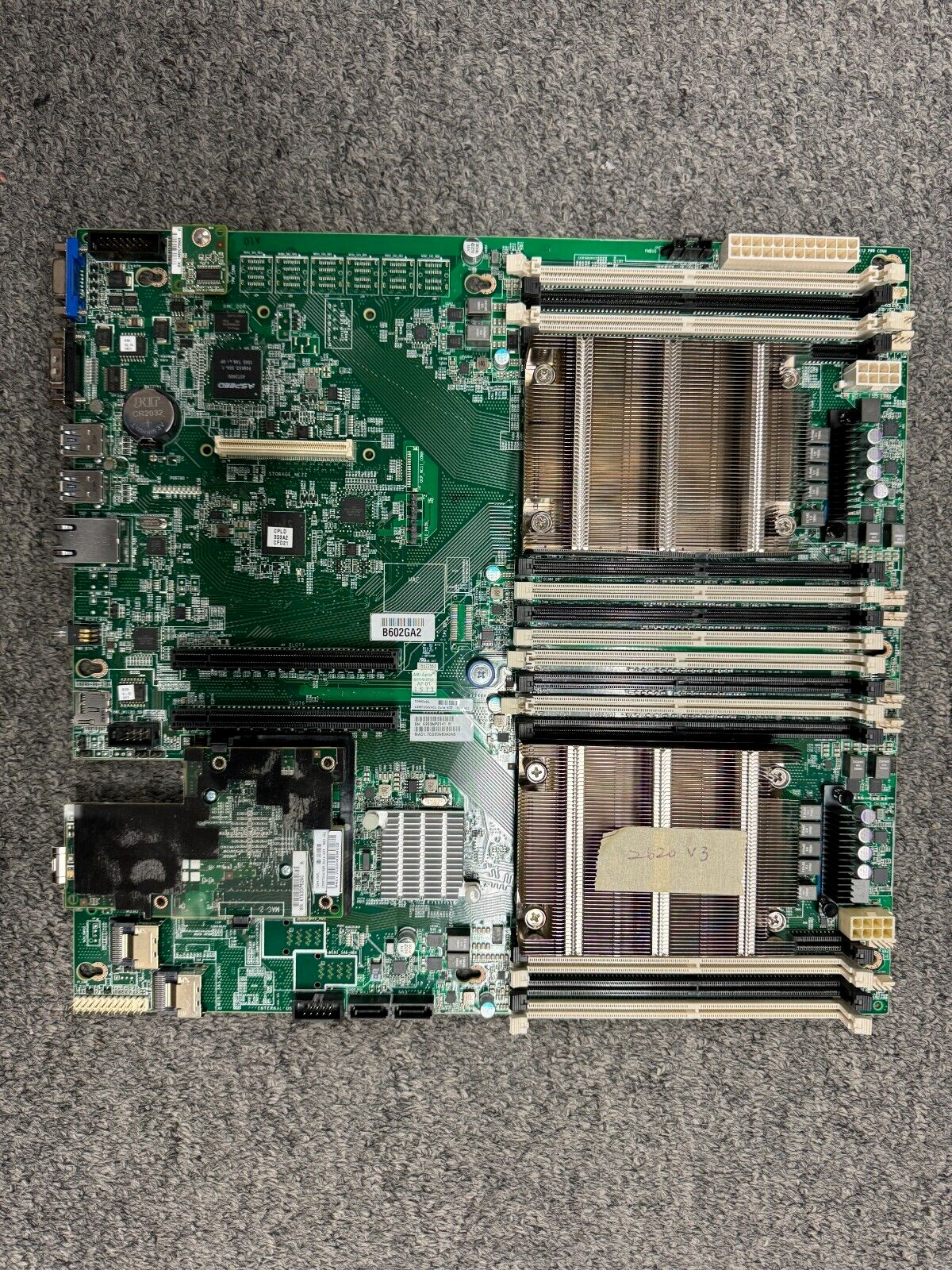 ZT System Z1040HH Server Motherboard LGA2011 With SFP Port P/N: B602GA2 Tested