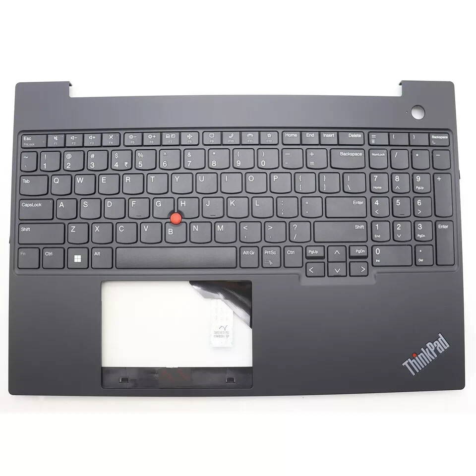 Black Palmrest US Keyboard Backlit Top Case FPR For Lenovo Thinkpad E16 Gen 1 US