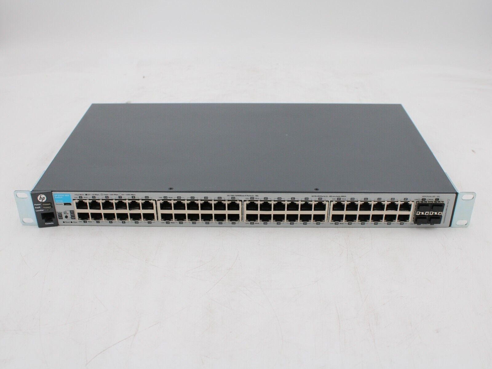 HP ProCurve 2530-48G 48 Port Gigabit Ethernet Network Switch J9775A TESTED