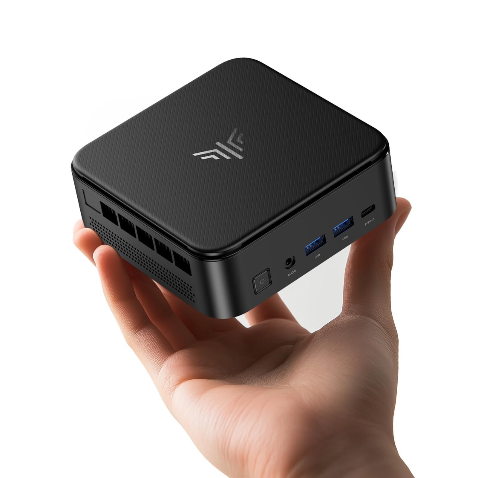 KAMRUI E3B Mini Gaming PC, 32GB RAM 512GB SSD AMD Ryzen 5 7430U Win11 Pro WiFi 6