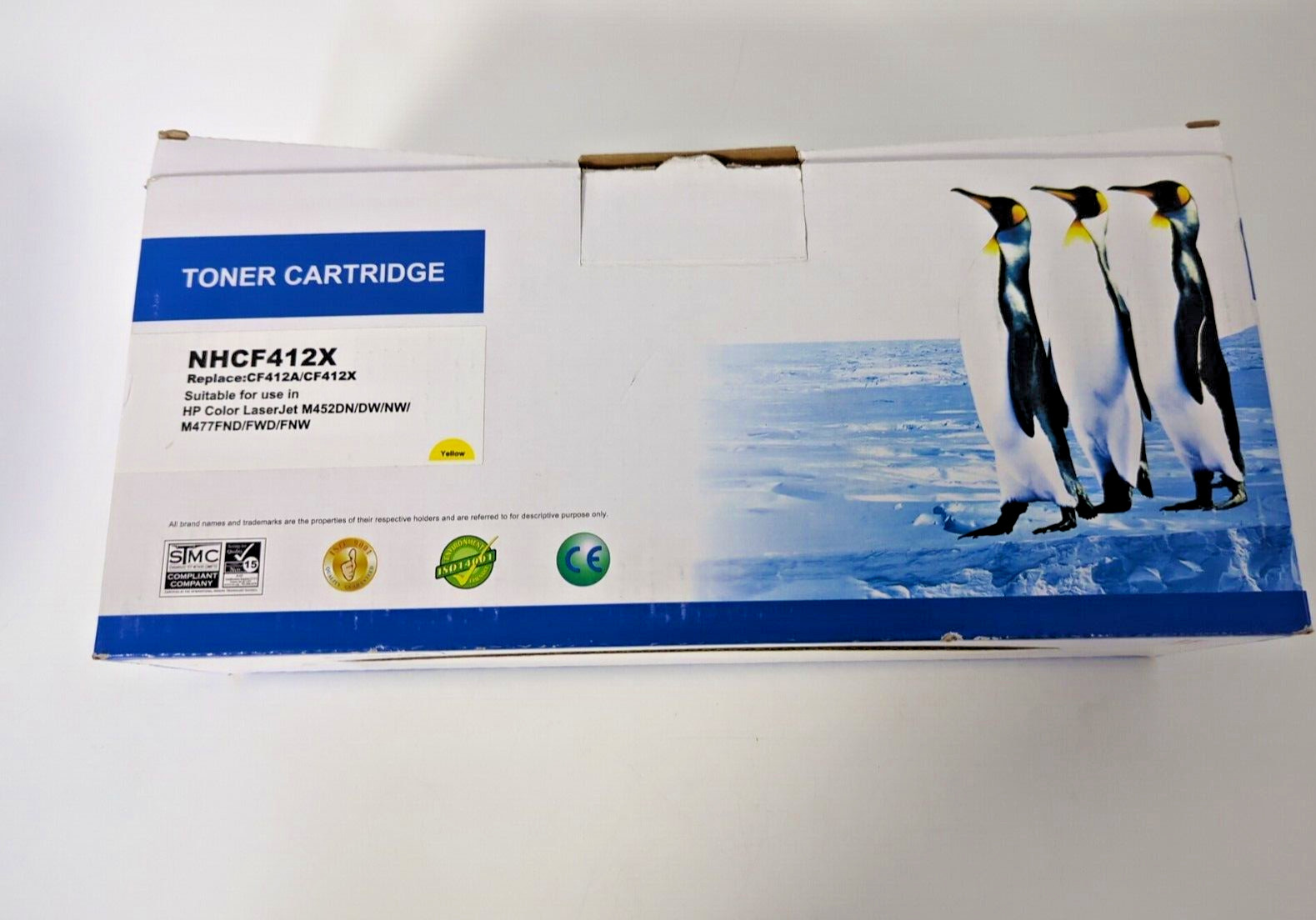 TONER CARTRIDGE  NHCF412X YELLOW