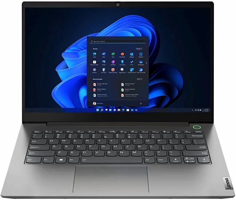 Lenovo ThinkBook 14in Core i5 Laptop Windows 11 Gray Built-in Webcam