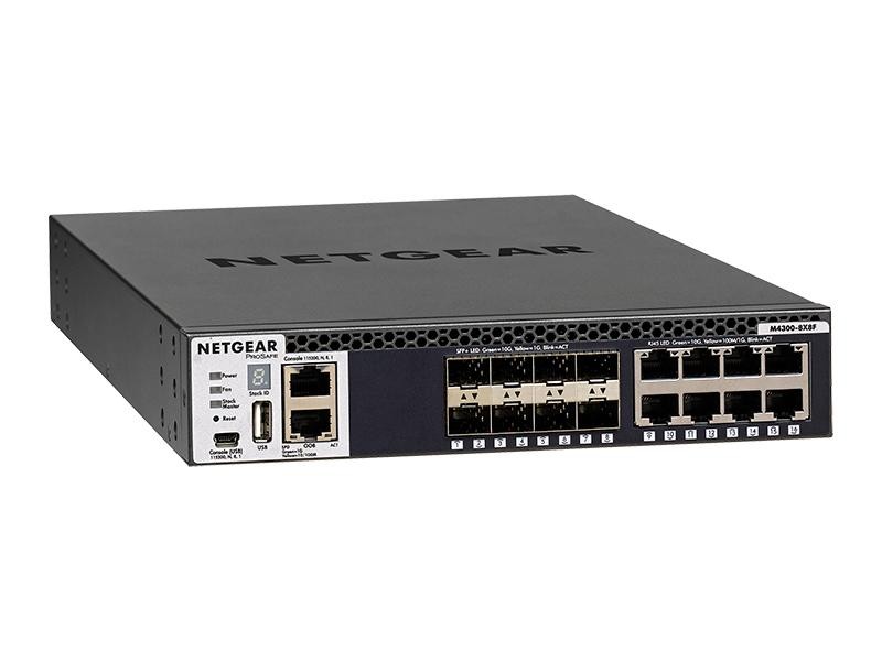 Netgear-New-XSM4316S-100NES _ HALF-WIDTH 16X10G STACKABLE MANAGED SWIT
