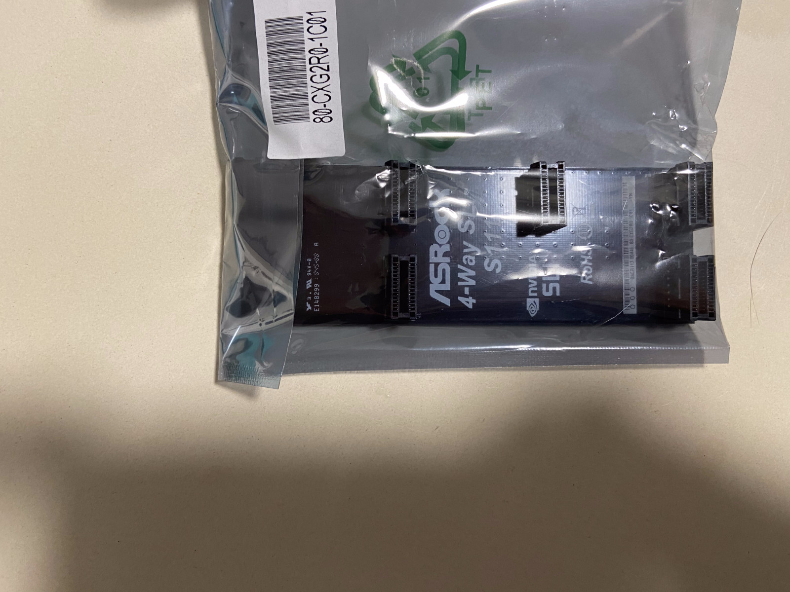 New ASRock 4Way nVIDIA SLi Bridge Connector Adapter
