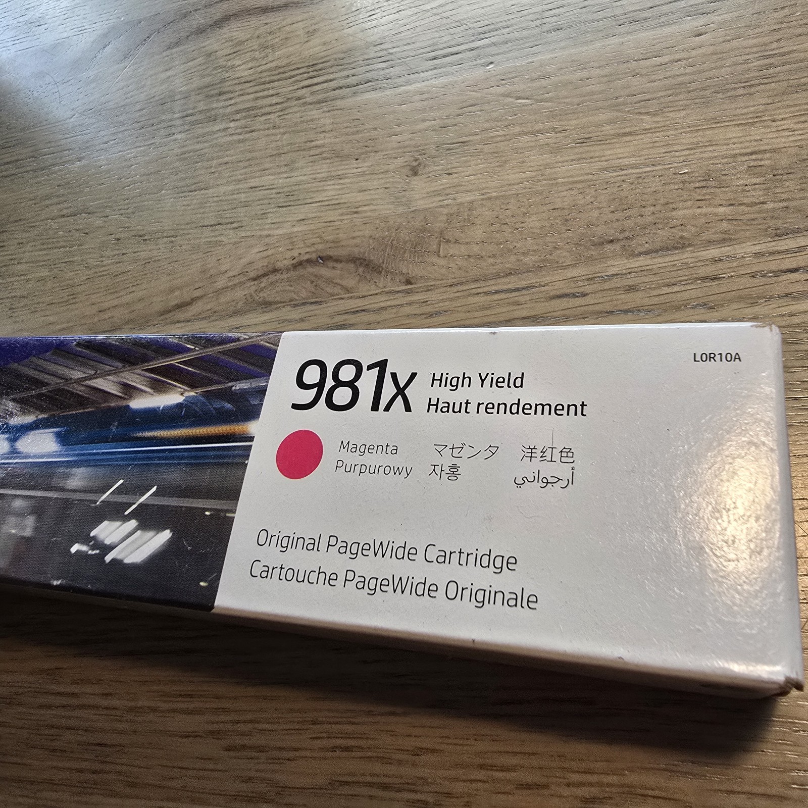 Genuine HP 981x L0R10A Magenta High Yield Ink Cartridge Oct.2027 