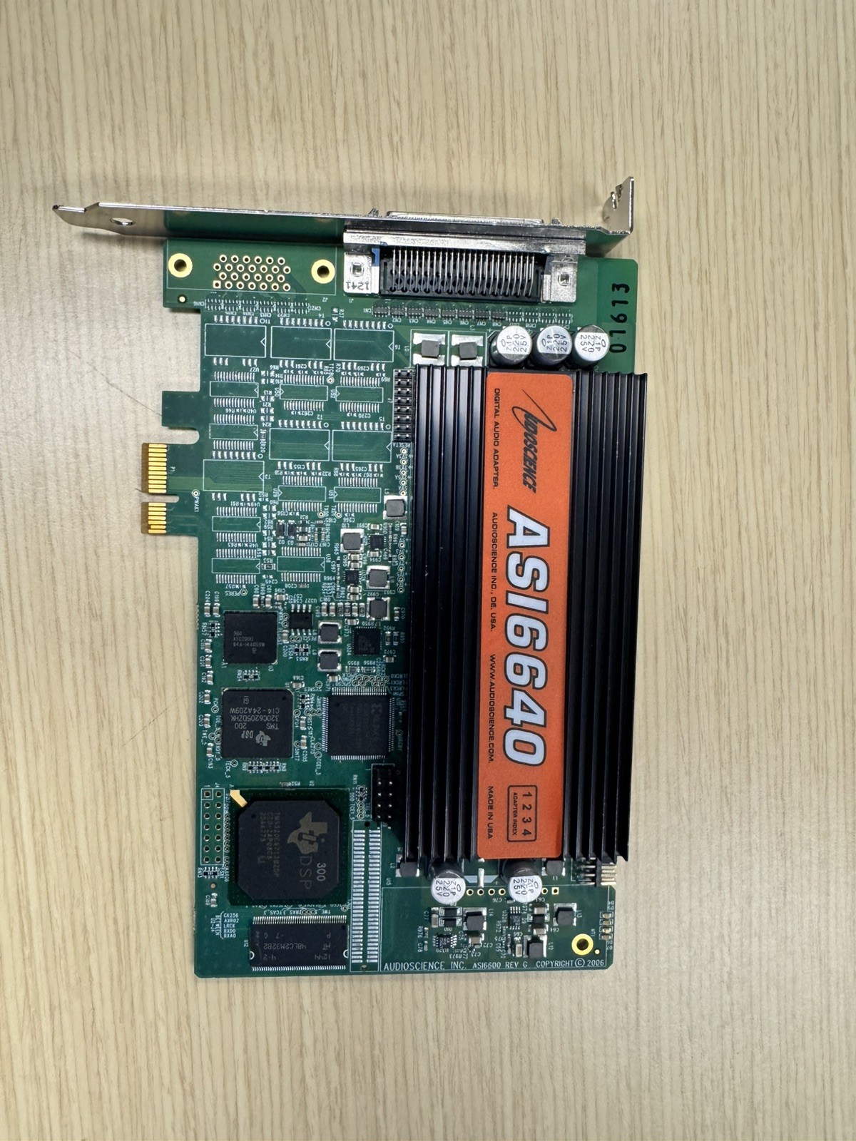 AudioScience ASI6640 PCI Express (PCIe) Audio Card - ASI6640-G3