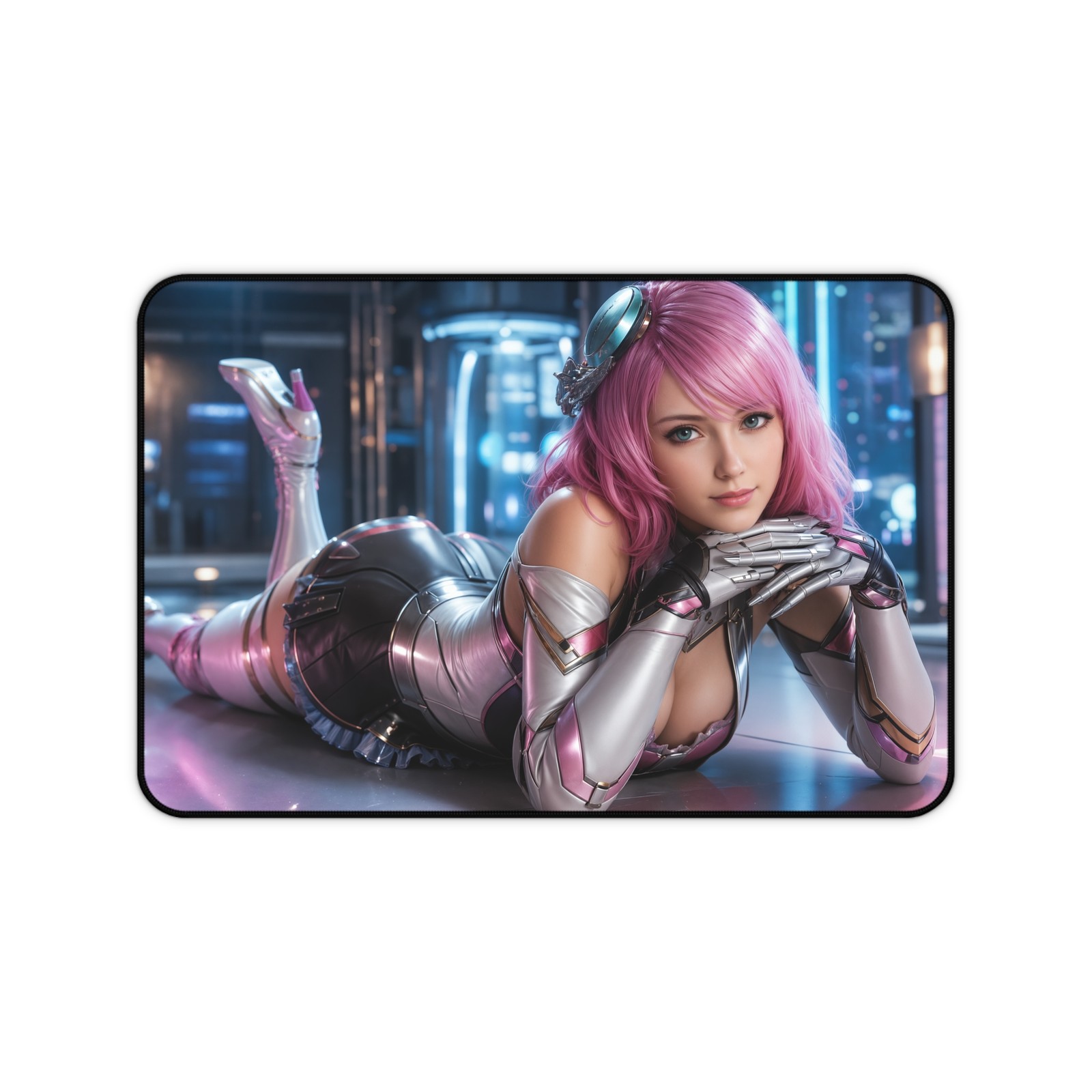 Fighting Game Playmat Featuring Alisa Bosconovitch, Keyboard Pad