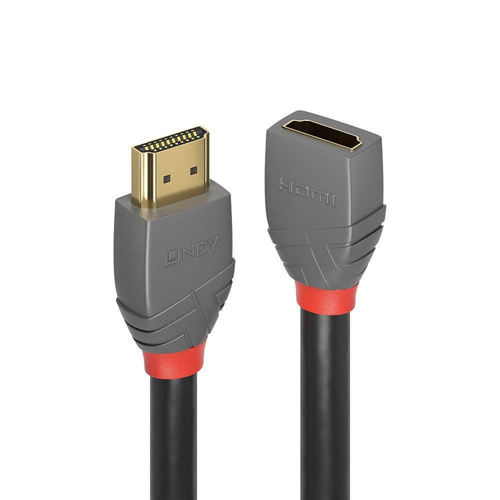 Lindy W128456763 36477 2m High Speed HDMI Extension Cable, Anthra Line ~E~