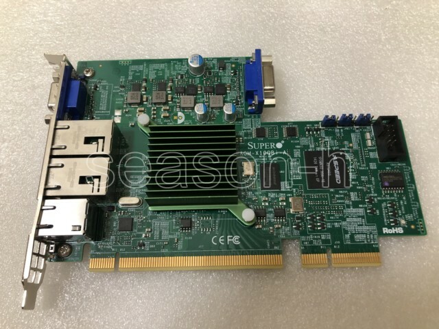 Supermicro AOM-X10QBi-A  X540 Dual Port 10GBase-T, 100BASE-TX, & 1000BASE-T