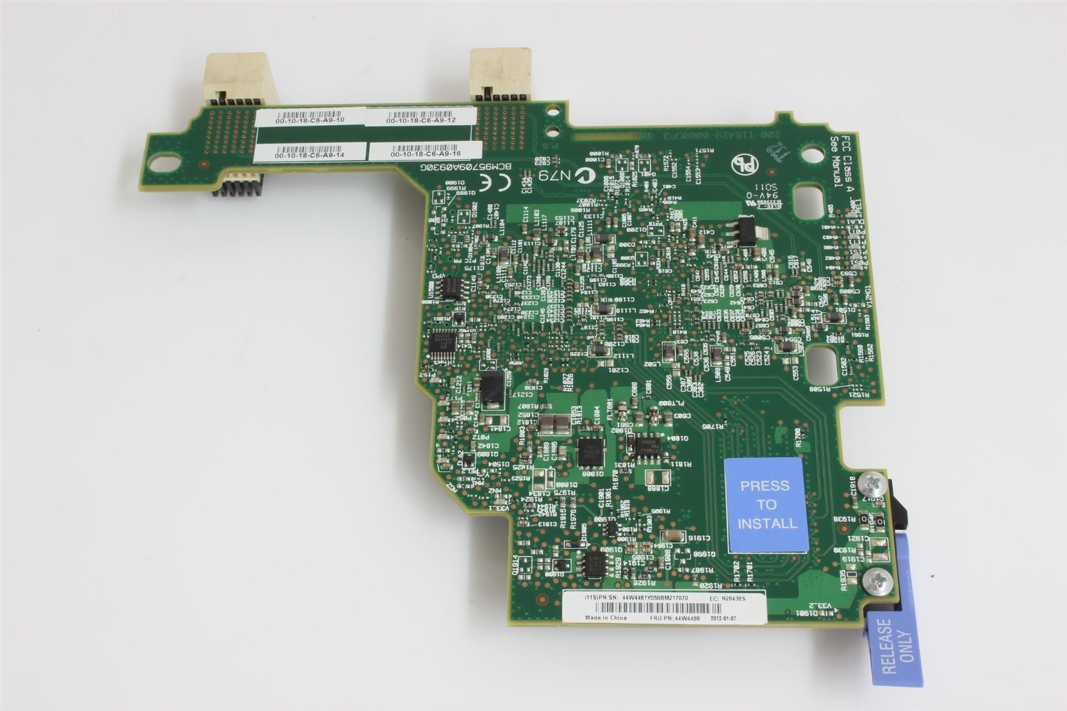 IBM 44W4488 2/4-PORT ETHERNET EXPANSION CARD for IBM BladeCenter Tested Working