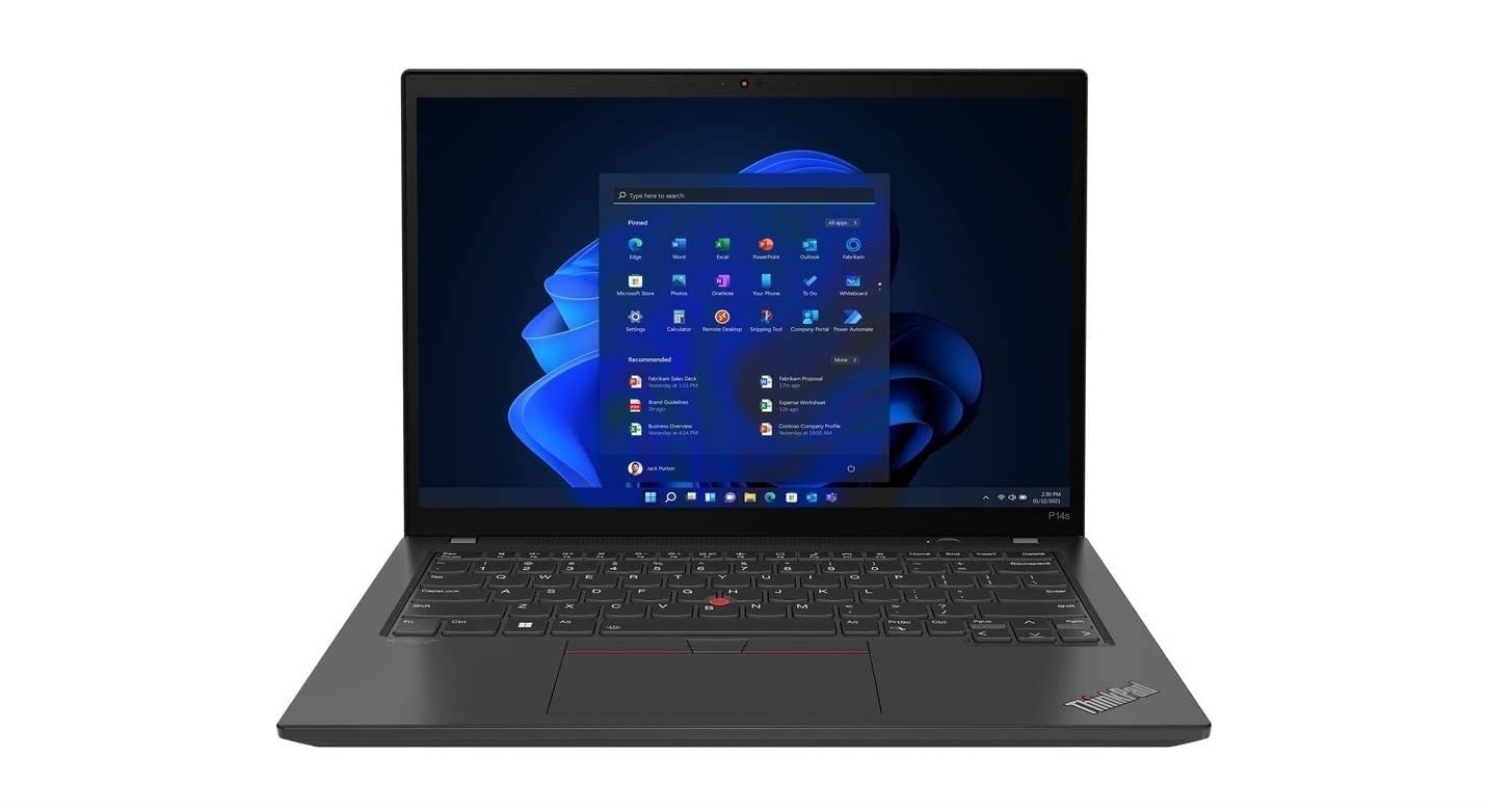 Lenovo ThinkPad P14s Gen 3 14" Touchscreen i7-1280P 48GB RAM 1TB SSD Nvidia T550