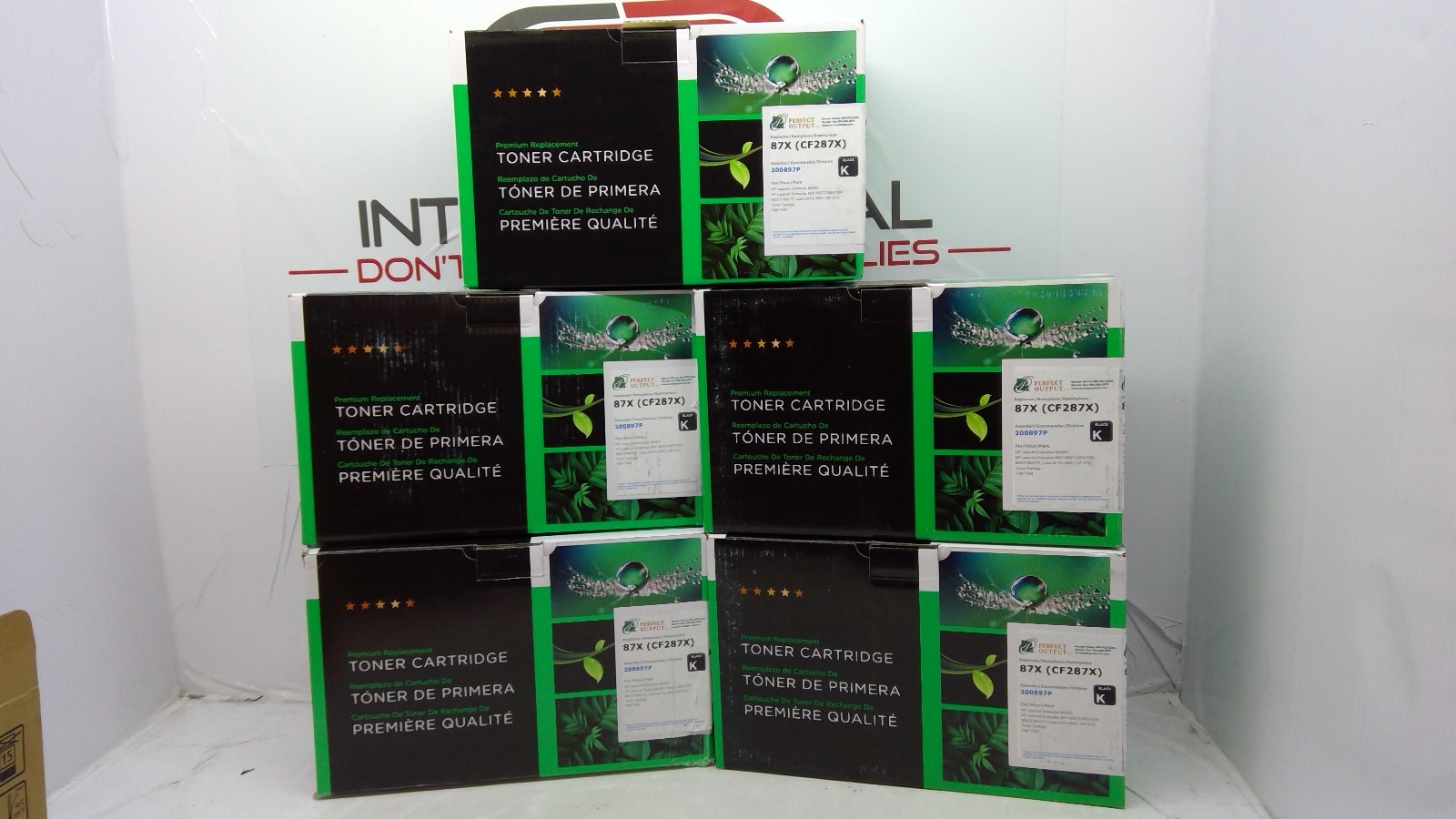 Clover Compatible 87X Black High Yield Toner Cartridge *LOT OF 5* CF287X 200897P