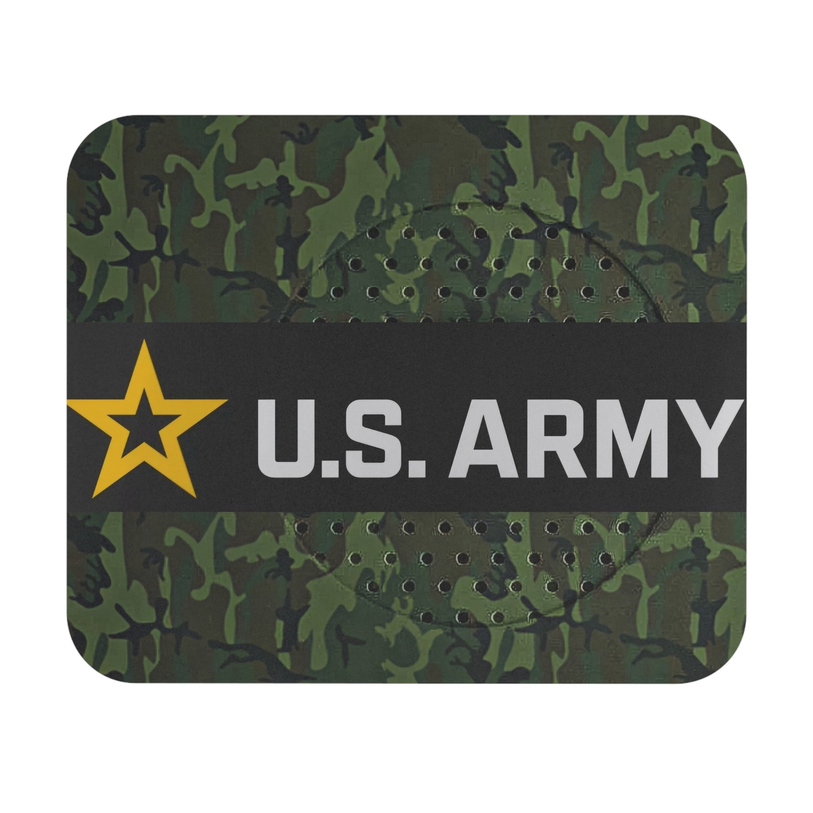 U.S. Army Camouflage Mouse Pad, Military Desk Accessory, Gifts for Veterans