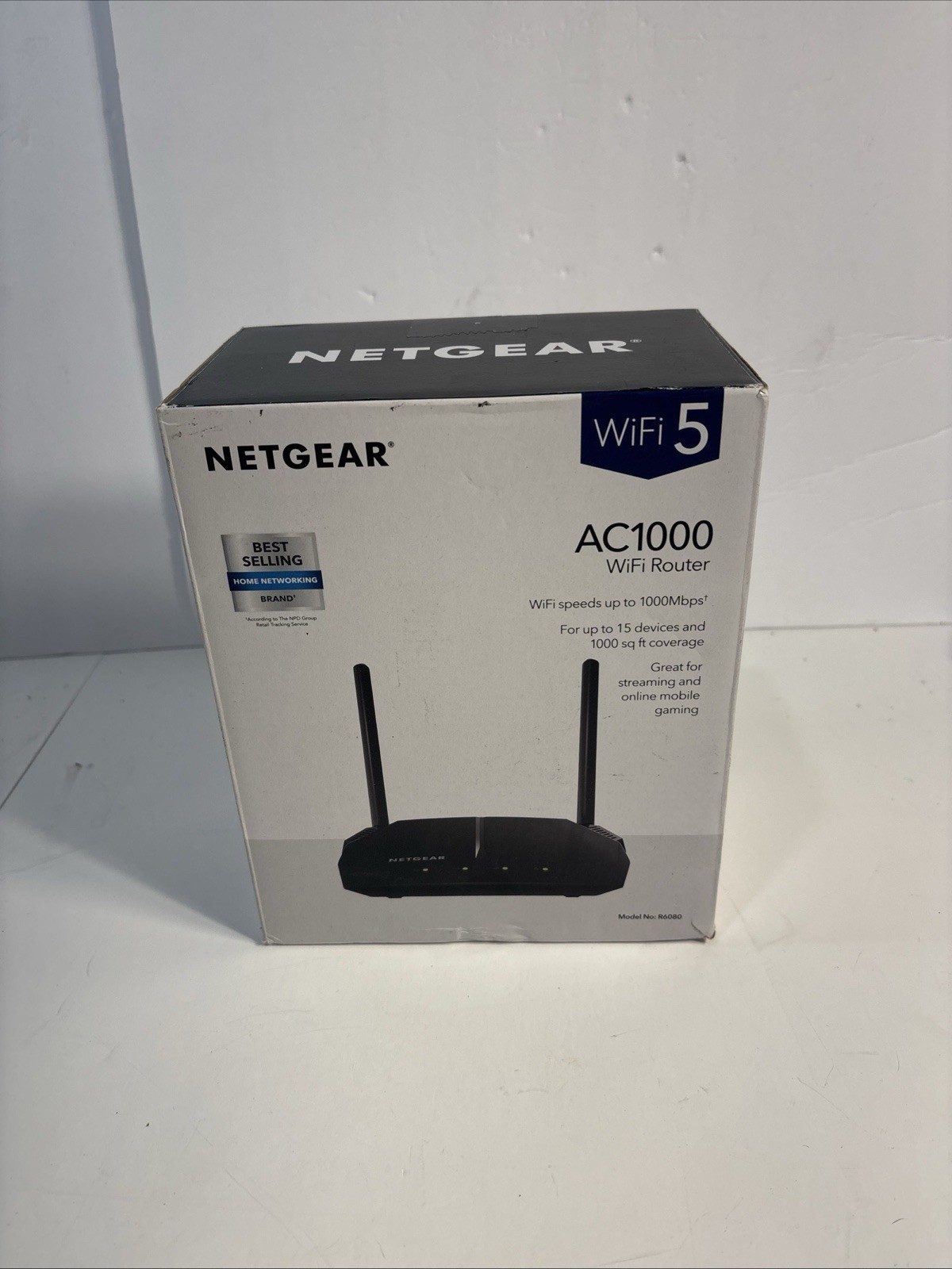 NEW SEALED NetGear AC1000 WiFi Router Model No:R6080 N2193 C0
