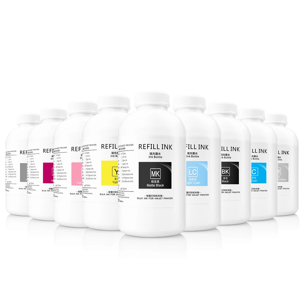 1000ML/Bottle Pigment Ink for Epson SC P20070 P10000 P20000 P10080 P20080 P10070
