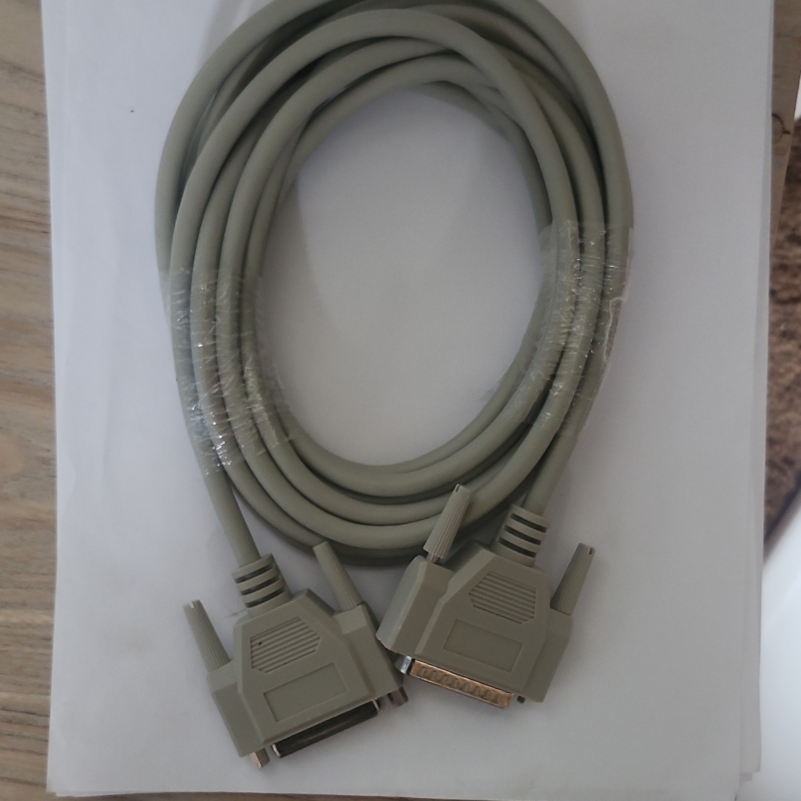 C2G 15ft DB25 Male to Male All Lines Extension Cable Beige MPN 02658
