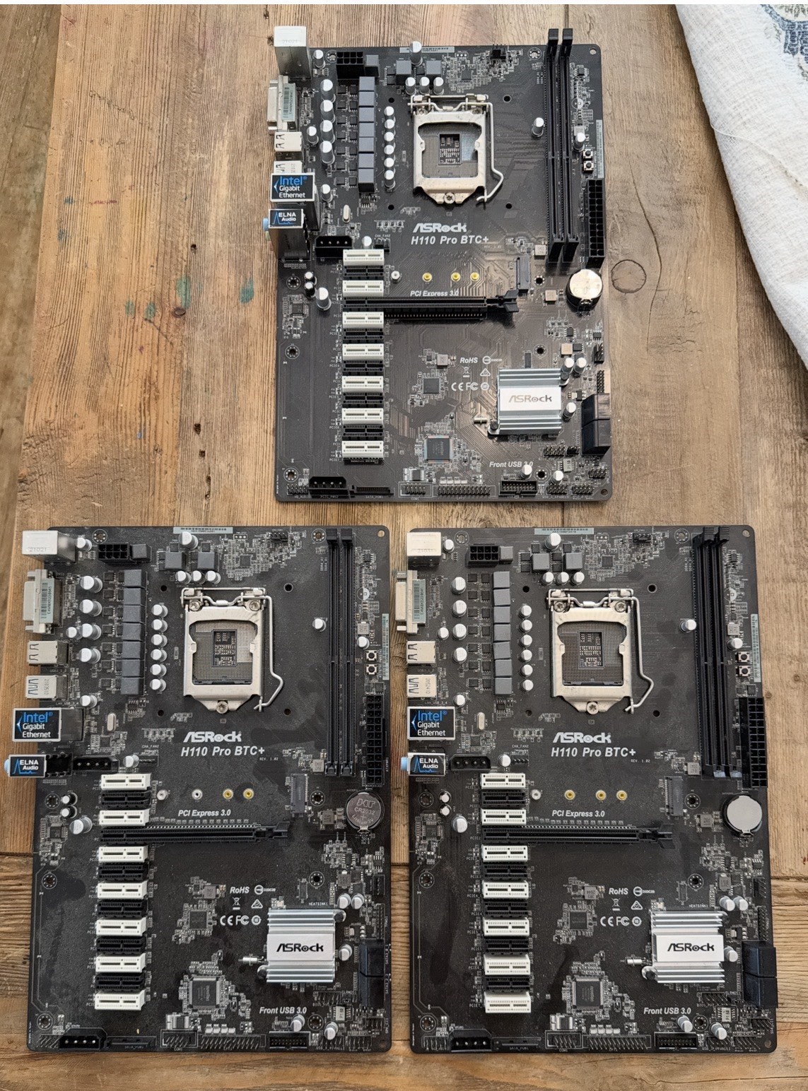 ASRock H110 Pro BTC+ LGA 1151, Intel (H110PROBTC) Motherboard