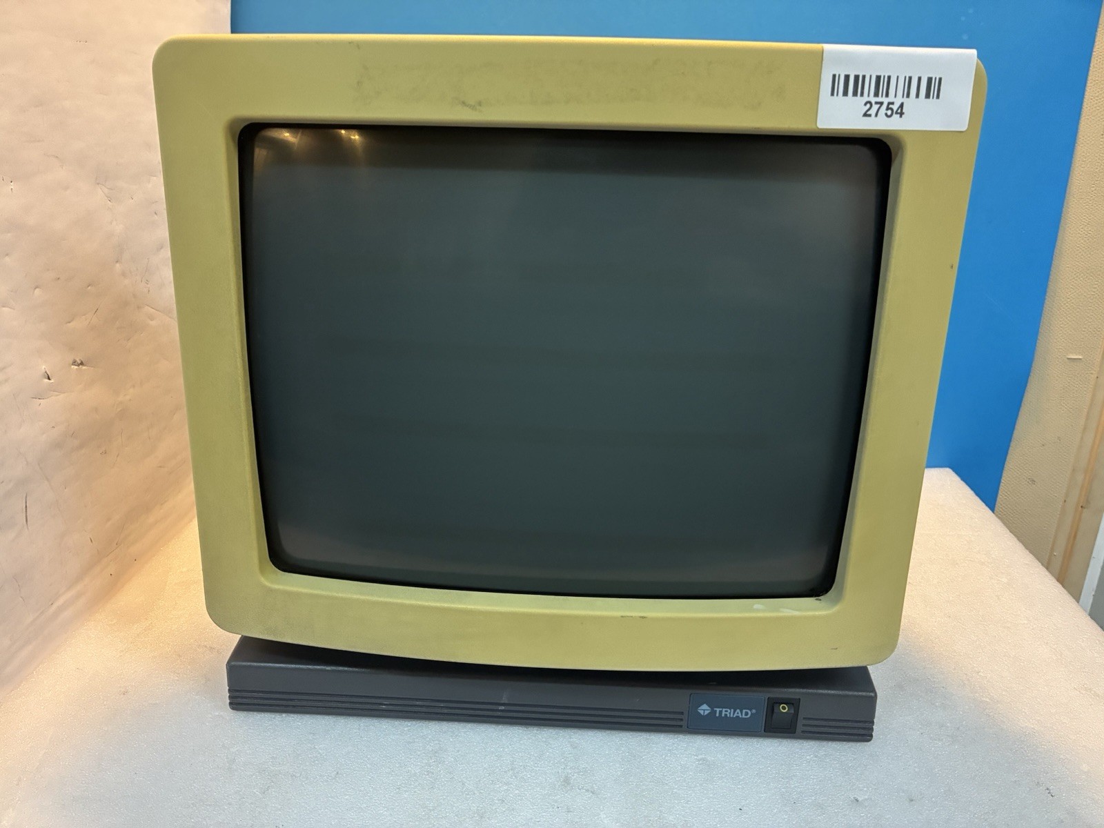 🔥 Vintage TRIAD Model 210 CRT Serial Terminal RS232 Screen Computer