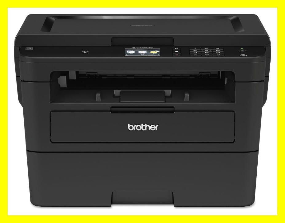 Brother HL-L2390DW Printer CLEAN w/ NEW DRUM & TONER ONLY 2,843 pgs FAST SHIP