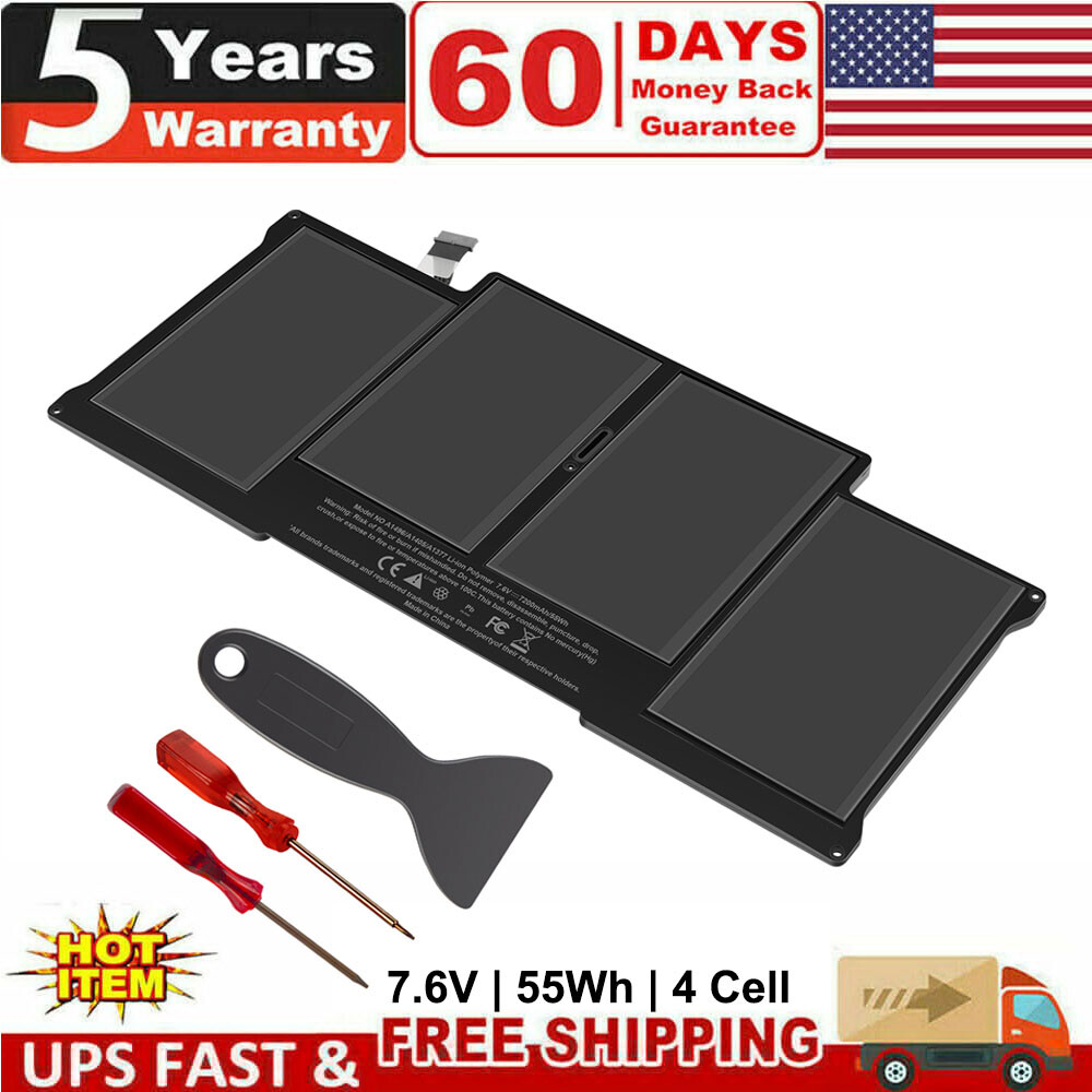 A1466 Battery for MacBook Air 13'' A1466 A1496 2013 2014 2015 2017 A1405 A1377