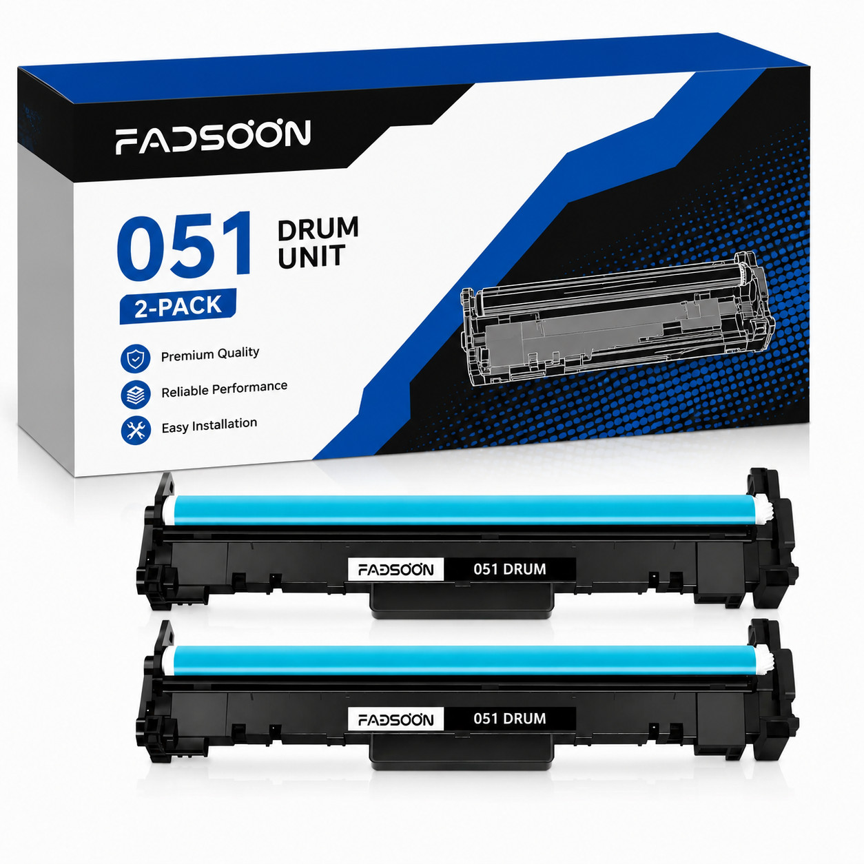 051 2PK Drum Unit for ImageCLASS MF269dw MF267dw MF264dw LBP162dw MF266dw 263dn