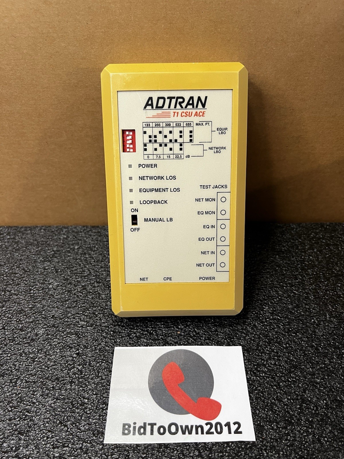 Adtran 1200.022L2 CSU ACE TI Ethernet Unit