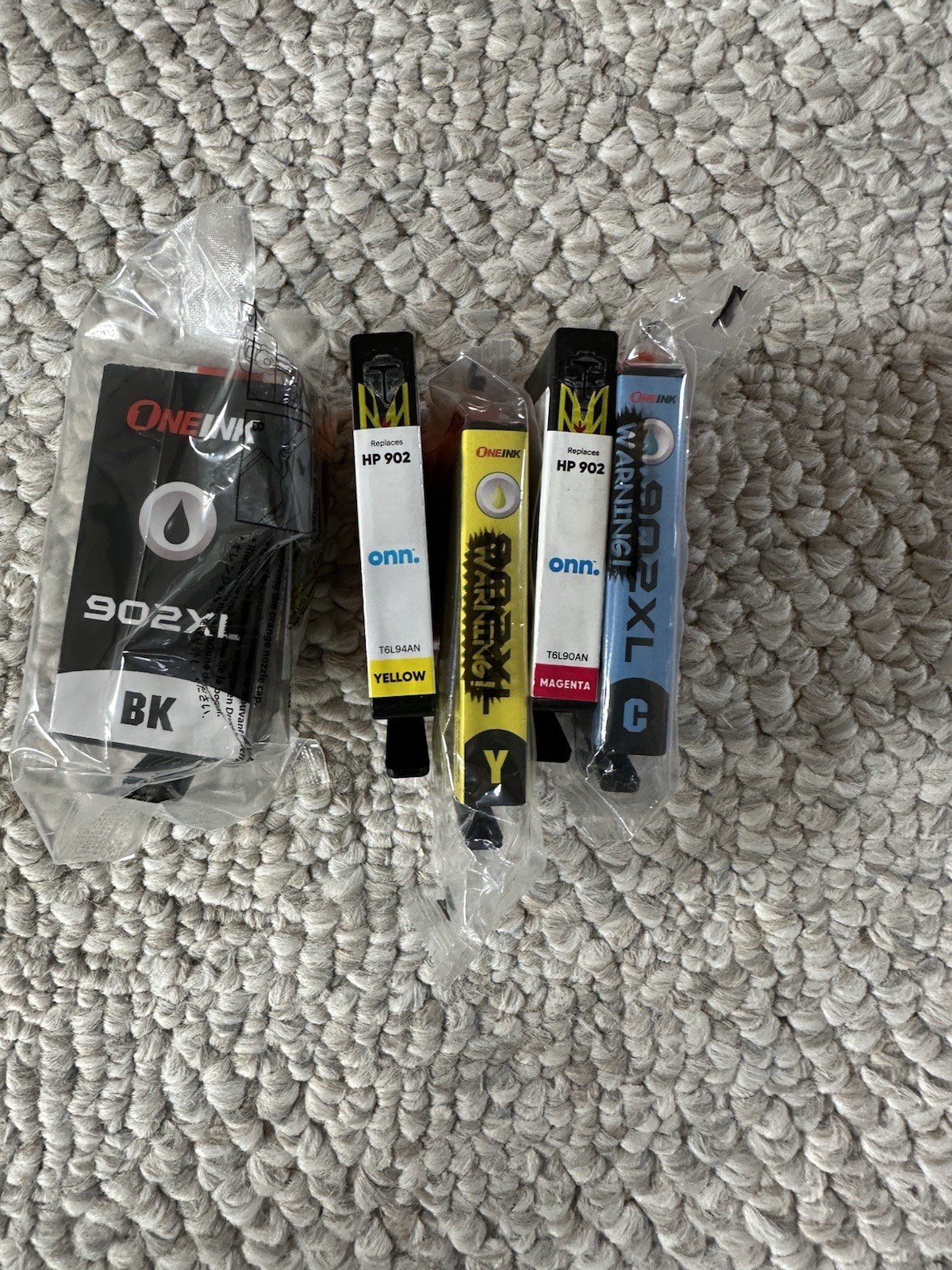 902 Print Cartridges, 5 Total