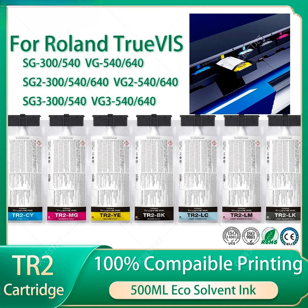 TR2 Ink Cartridges For Roland SG-300 SG2-300 640 SG3-300 540 VG-540 640 VG2-540