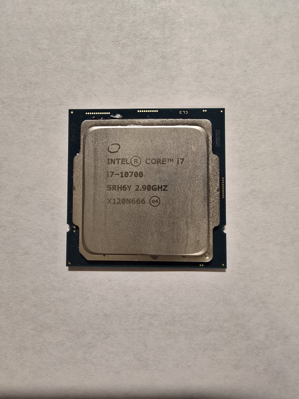 Intel Core i7-10700F 2.9GHz 8-Core CPU (SRH70)